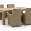 Intenso Adriano/ROUGH-X 180 cm Gartenmöbel-Set 5-teilig