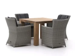 Intenso Adriano/ROUGH-X 100 cm Gartenmöbel-Set 5-teilig