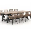 Intenso Asti/Bresimo 330 cm Gartenmöbel-Set 9-teilig