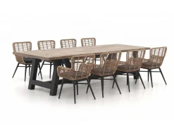 Intenso Asti/Bresimo 330 cm Gartenmöbel-Set 9-teilig