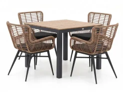 Intenso Asti/Fidenza 90 cm Gartenmöbel-Set 5-teilig