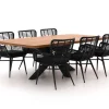 Intenso Asti/ Induno Dänisch oval 240 cm Gartenmöbel-Set 7-teilig