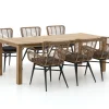 Intenso Asti/ROUGH-S 220 cm Gartenmöbel-Set 7-teilig