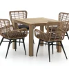 Intenso Asti/ROUGH-S 90 cm Gartenmöbel-Set 5-teilig