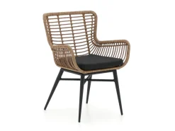 Intenso Asti/ROUGH-S 90 cm Gartenmöbel-Set 5-teilig