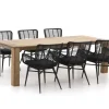 Intenso Asti/ROUGH-X 240 cm Gartenmöbel-Set 7-teilig