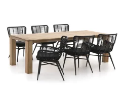 Intenso Asti/ROUGH-X 240 cm Gartenmöbel-Set 7-teilig