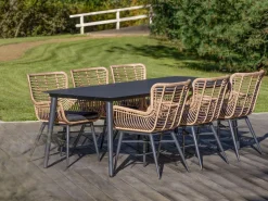 Intenso Asti/Sora 220 cm Gartenmöbel-Set 7-teilig