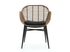 Intenso Azora/ROUGH-Y ø120 cm Gartenmöbel-Set 5-teilig