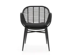 Intenso Azora/ROUGH-Y ø150 cm Gartenmöbel-Set 7-teilig