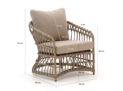 Intenso Cameri lounge Gartensessel