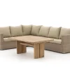 Intenso Carpino/ROUGH-L Gartentisch lounge-Set 3-teilig links