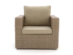 Intenso Carpino/ROUGH-L Sessel-Sofa Lounge-Set 4-teilig