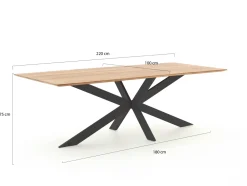Intenso Isorella/Furato 220 cm Gartenmöbel-Set 7-teilig
