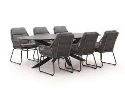 Intenso Isorella/Furato Ellips 200cm dining tuinset 7-delig
