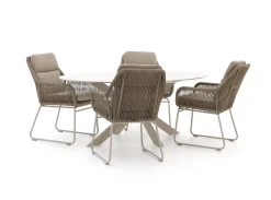 Intenso Isorella/Furato Ellips 200 cm Gartenmöbel-Set 5-teilig