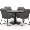 Intenso Isorella/La Fonte ø 120 cm Gartenmöbel-Set 5-teilig
