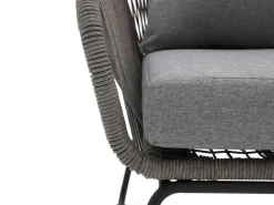 Intenso Isorella/Sarsina Sessel-Sofa Lounge-Set 5-teilig