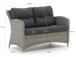 Intenso Leone Gartensofa 128 cm