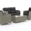 Intenso Leone/Milano Sessel-Sofa Lounge-Set 4-teilig