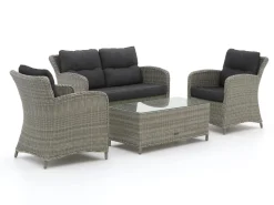 Intenso Leone/Milano Sessel-Sofa Lounge-Set 4-teilig
