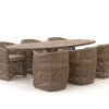 Intenso Marecchia/ROUGH-Y Ellips 240 cm Gartenmöbel-Set 7-teilig