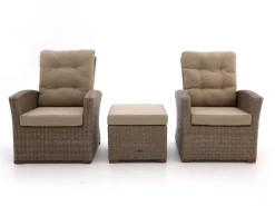 Intenso Mazzano Balkonmöbel-Set Lounge 3-teilig