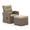 Intenso Mazzano Gartensessel verstellbar mit Hocker