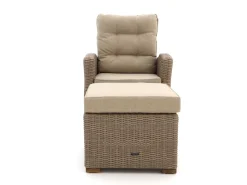 Intenso Mazzano Gartensessel verstellbar mit Hocker