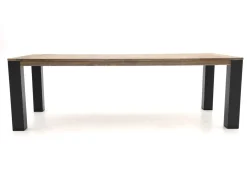 Intenso Mazzano/ROUGH-Y Ellips 200 cm Gartenmöbel-Set 5-teilig verstellbar