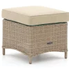 Intenso Milano Beistelltisch Outdoor/Gartenhocker 53x53x37 cm