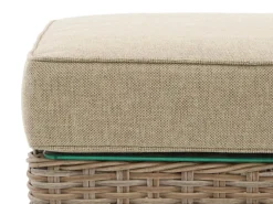 Intenso Milano Beistelltisch Outdoor/Gartenhocker 53x53x37 cm