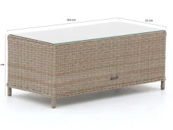 Intenso Milano Loungetisch 103x53x42 cm