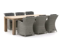 Intenso Milano/ROUGH-X 240 cm Gartenmöbel-Set 7-teilig