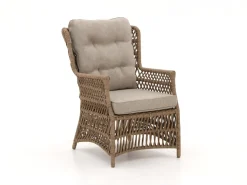Intenso Milano/ROUGH-Y Ellips 240 cm Dining-Lounge Gartenmöbel-Set 7-teilig