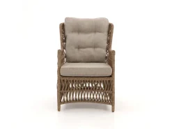 Intenso Milano/ROUGH-Y Ellips 240 cm Dining-Lounge Gartenmöbel-Set 7-teilig