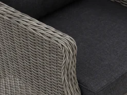 Intenso Milano/ROUGH-Y Ellips 280 cm Dining-Lounge Gartenmöbel-Set 7-teilig