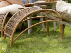 Intenso Napoli Gartensessel mit Hocker
