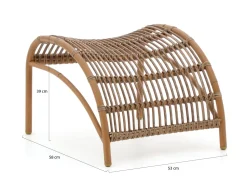 Intenso Napoli Lounge Gartenhocker