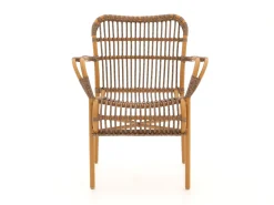 Intenso Parma/ROUGH-K ø 115 cm Gartenmöbel-Set 5-teilig stapelbar