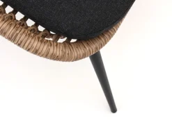 Intenso Rovello Gartensessel mit Hocker