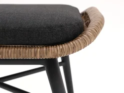 Intenso Rovello Gartensessel mit Hocker