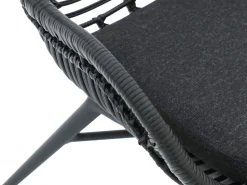 Intenso Rovello Gartensessel mit Hocker