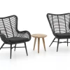 Intenso Rovello/ROUGH-K 40 cm Balkonmöbel-Set Lounge 3-teilig