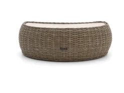 Intenso Santa Ninfa Loungetisch-Set ø 101 cm/41x82x22 cm
