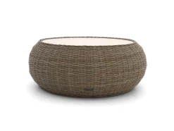 Intenso Santa Ninfa Loungetisch-Set ø 101 cm/41x82x22 cm