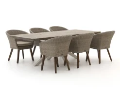 Intenso Tropea/Montorio 220 cm Gartenmöbel-Set 7-teilig