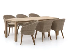 Intenso Tropea/ROUGH-S 220 cm Gartenmöbel-Set 7-teilig