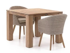 Intenso Tropea/ROUGH-X 100 cm Gartenmöbel-Set 3-teilig