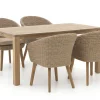 Intenso Tropea/ROUGH-X 180 cm Gartenmöbel-Set 5-teilig